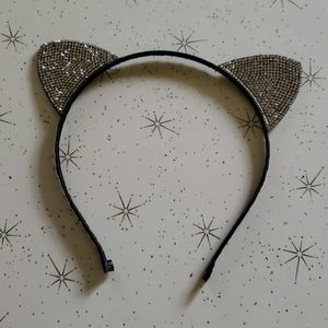 Sparkly Cat Ears Headband
